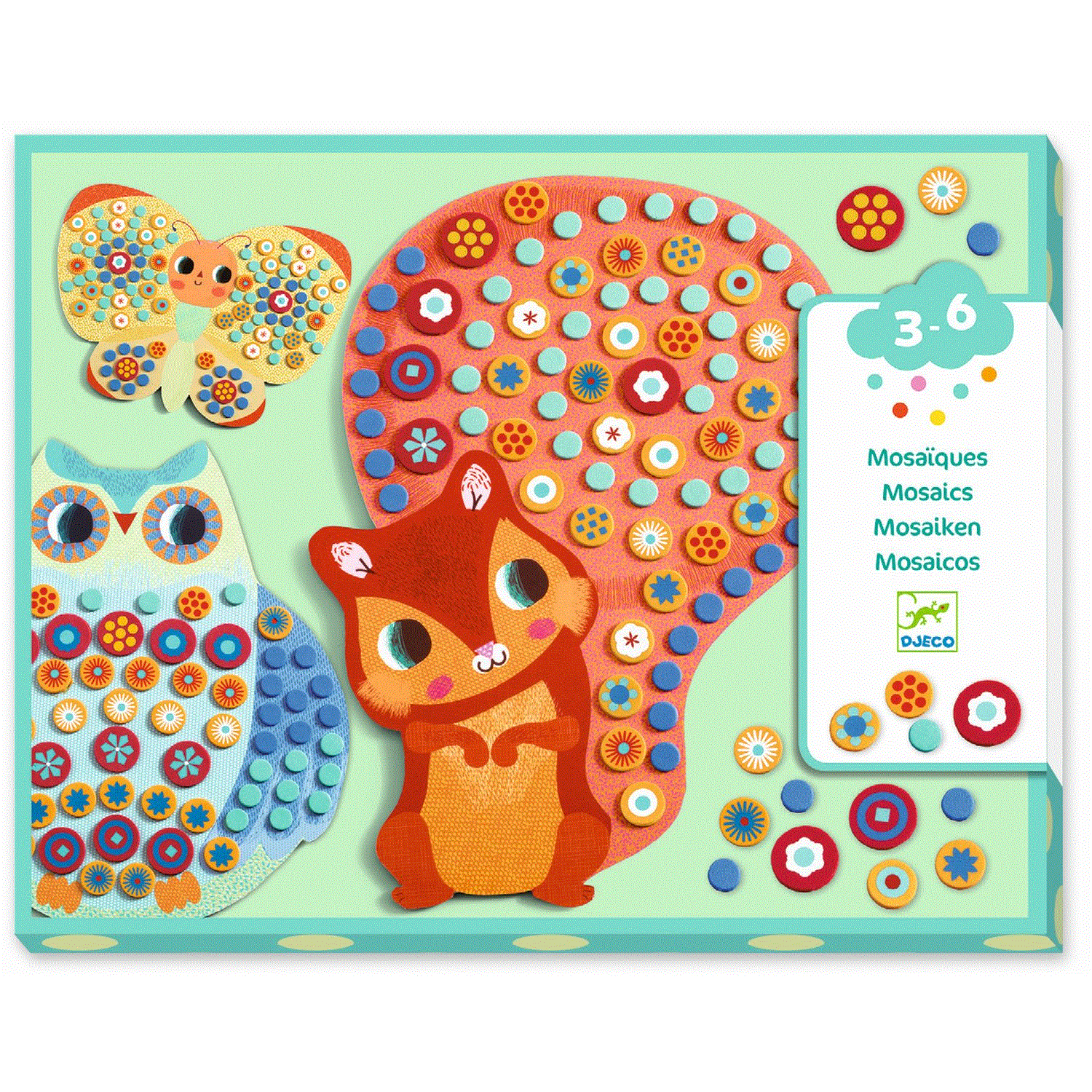 Djeco Kollagen Für Kleinen Mosaic Milfiori