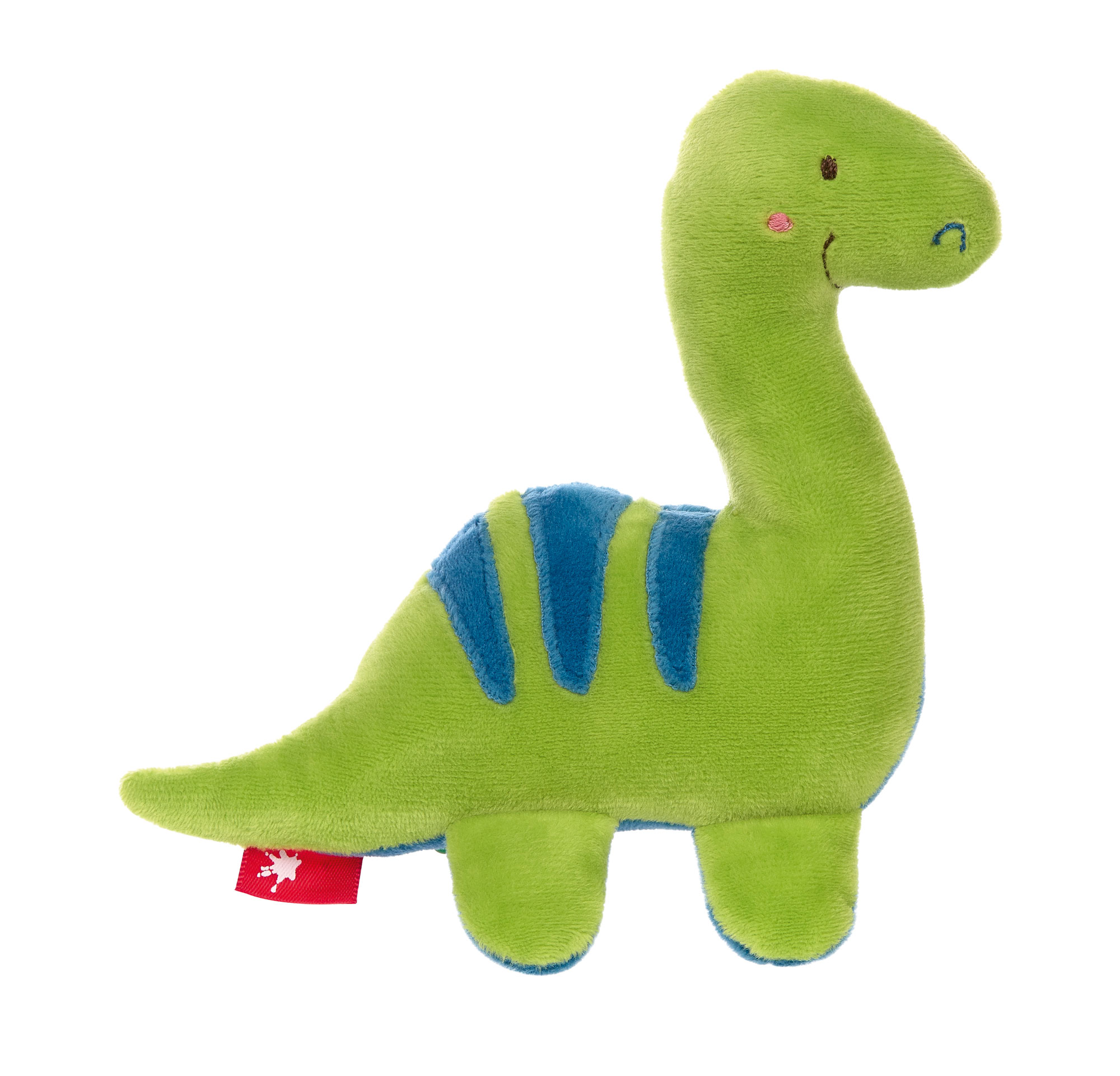 Sigikid Red Stars Greifling Dino Babyspielzeug mit Quietsche Sigikid Red Stars Greifling Dino Babyspielzeug mit Quietsche