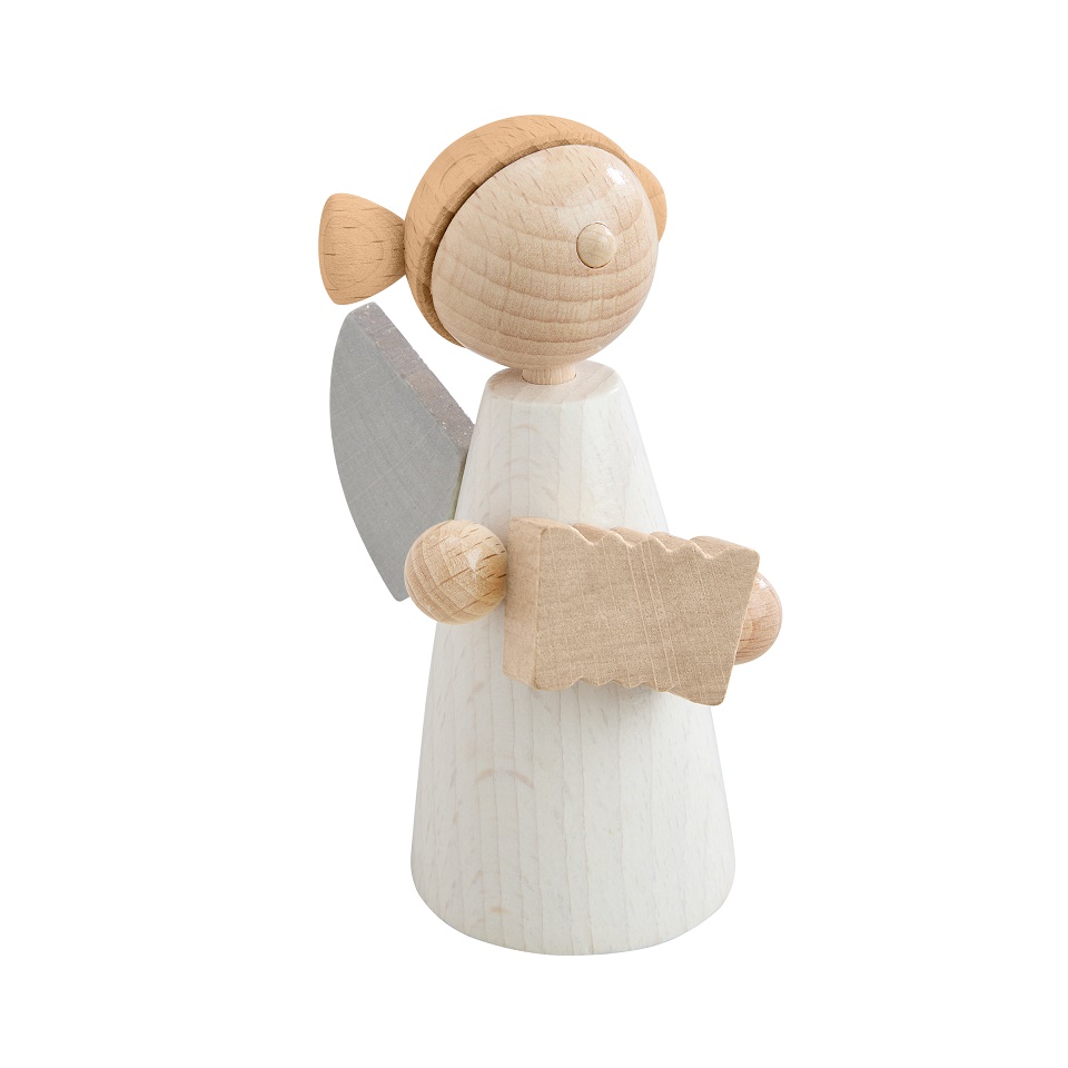Haba Engel mit Akkordeon weihnachtliche Holzfigur
