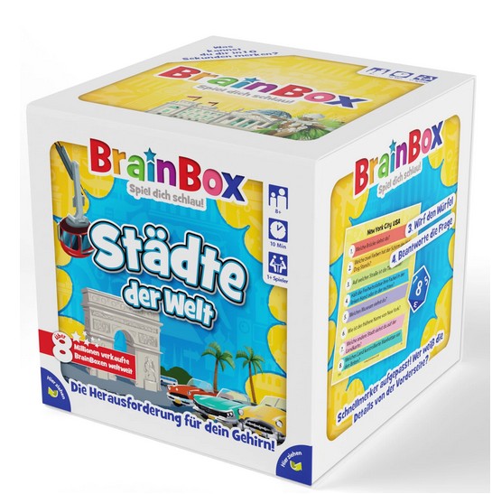 BrainBox - Städte der Welt Spiel dich schlau