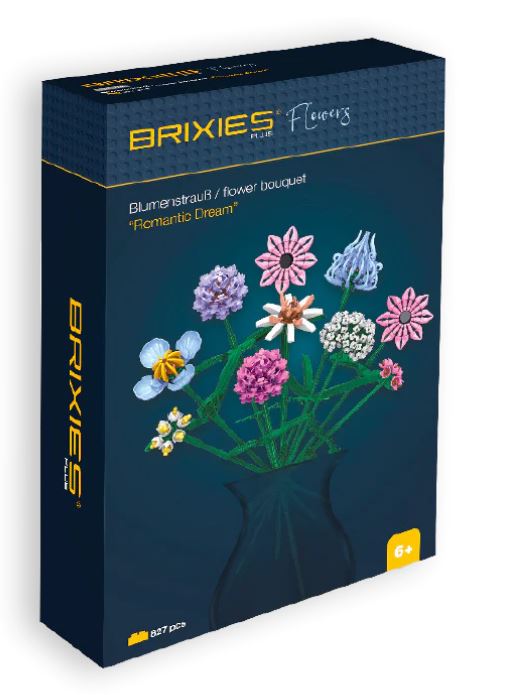 Brixies Plus Blumenstrauss Romantic Dream Klemmbausteine