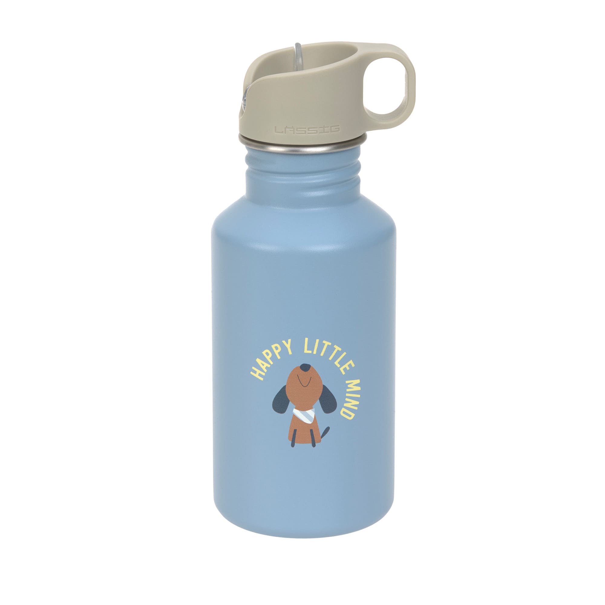 Lässig Edelstahl Kinder Trinkflasche Pattern Party Blau 