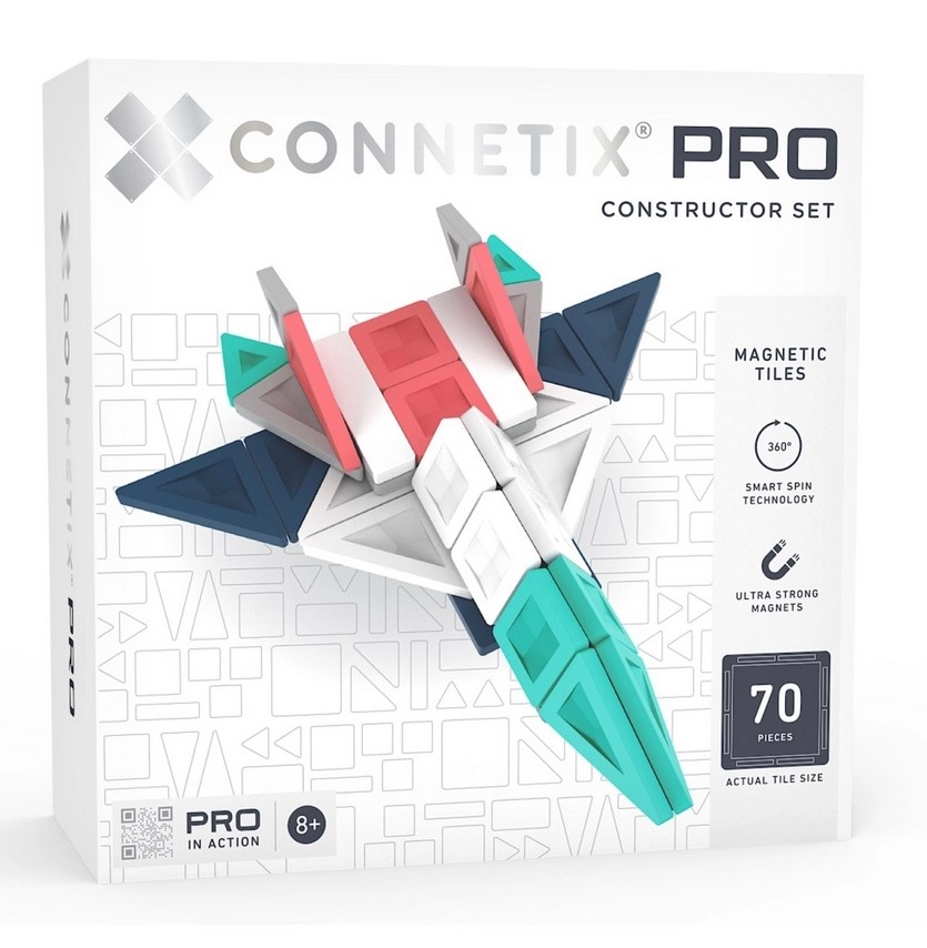 Connetix Magnetbausteine Pro Constructer Set 70 Teile