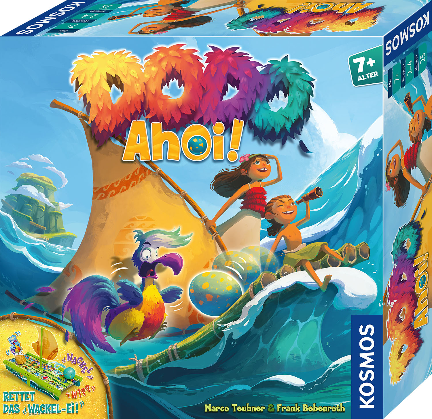 Kosmos Dodo Ahoi! Kooperatives Balance-Brett-Spiel