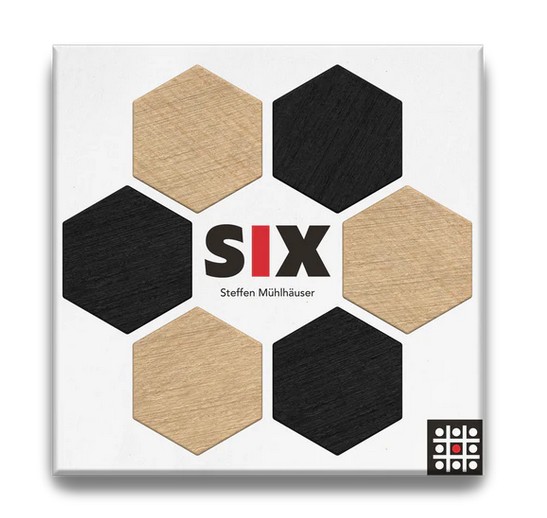 Steffen-Spiele Legespiel Six für 2 Personen ab 8 Jahren