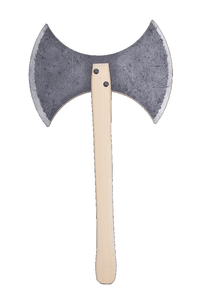 Vah Wikingerbeil mit Doppelschneide Holzaxt