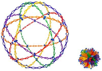 Original Hoberman Sphere Rings  Original Hoberman Sphere Rings