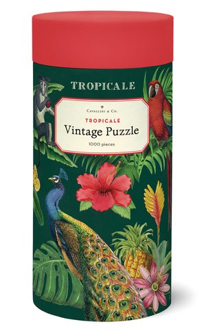 Cavallini & Co Vintage Puzzle Tropicale 1000 Teile