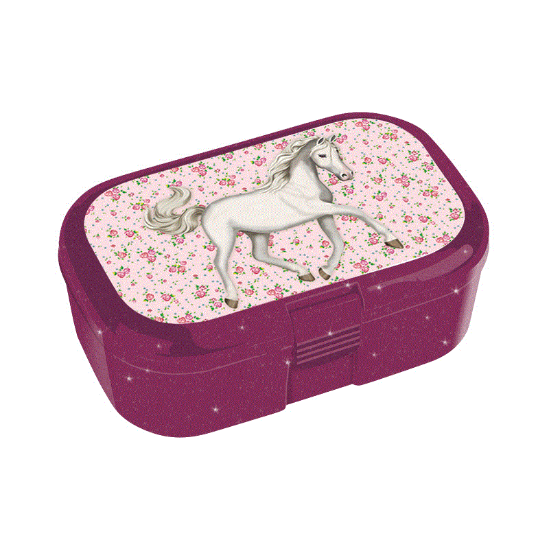 Lutz Mauder TapirElla Glitzer Mini Lunchbox, Pferde 