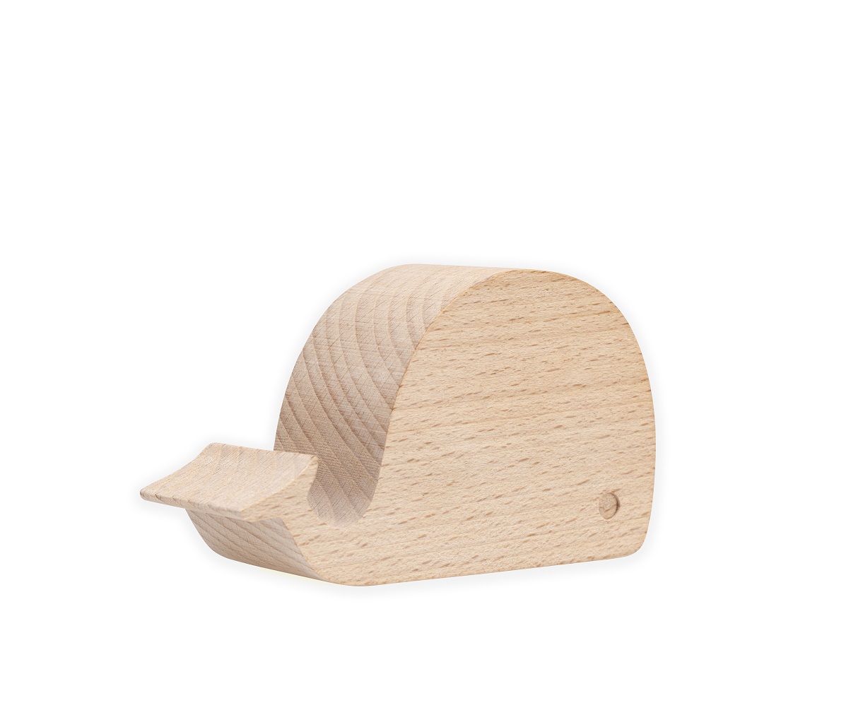 Kikkerland Whale Beechwood Phone Stand