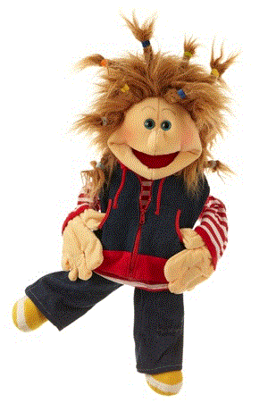 Living Puppets Handpuppe Ronja 65 cm 