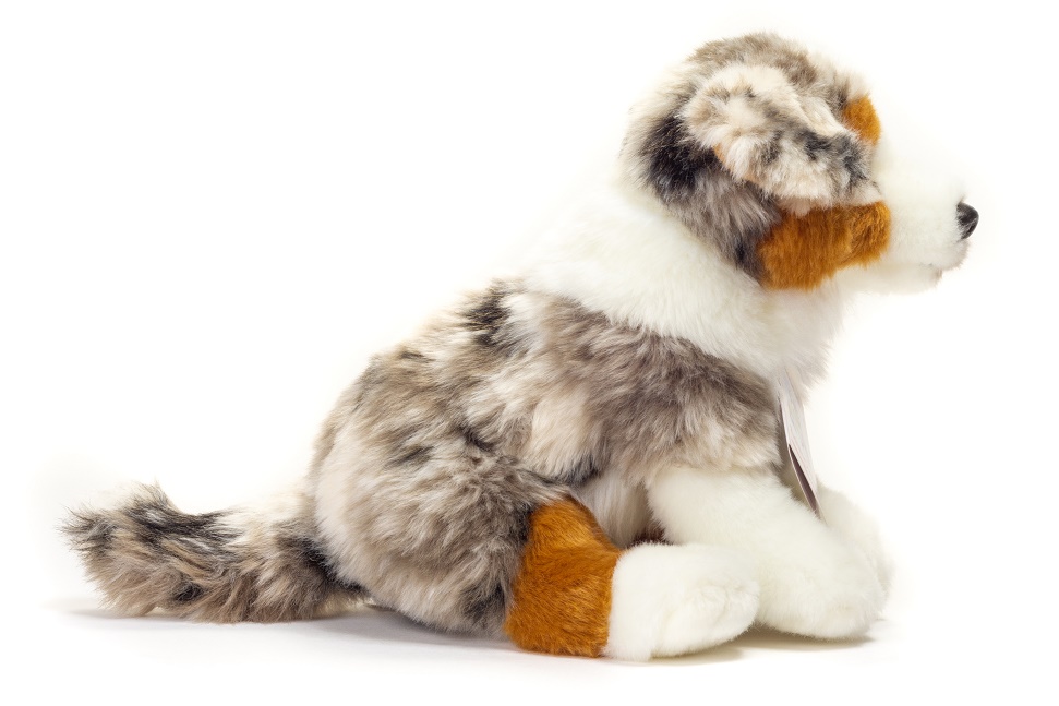 Hermann Teddy Australian Shepherd Welpe sitzend 22 cm Stofftier Hund