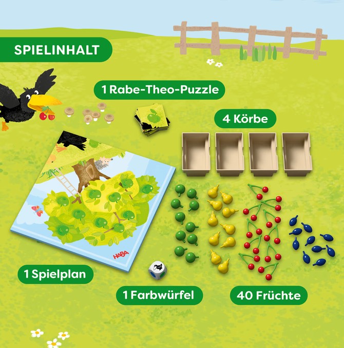 Haba Kinderspiel Obstgarten Redesign