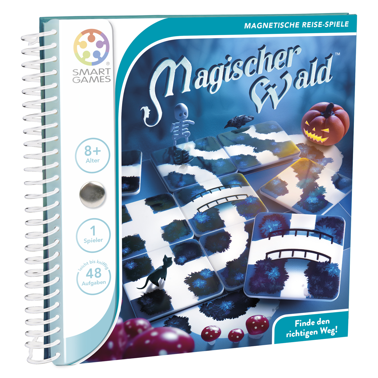 SMARTGames Magischer Wald Magnetic Travel, magnetische Reisespiele