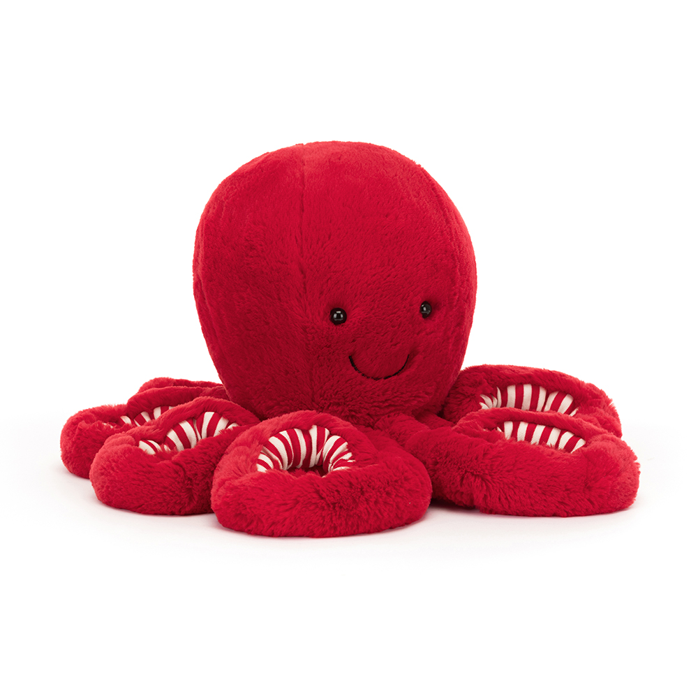 Jellycat Stofftier Cranberry Octopus Large Oktopus Plüschtier groß