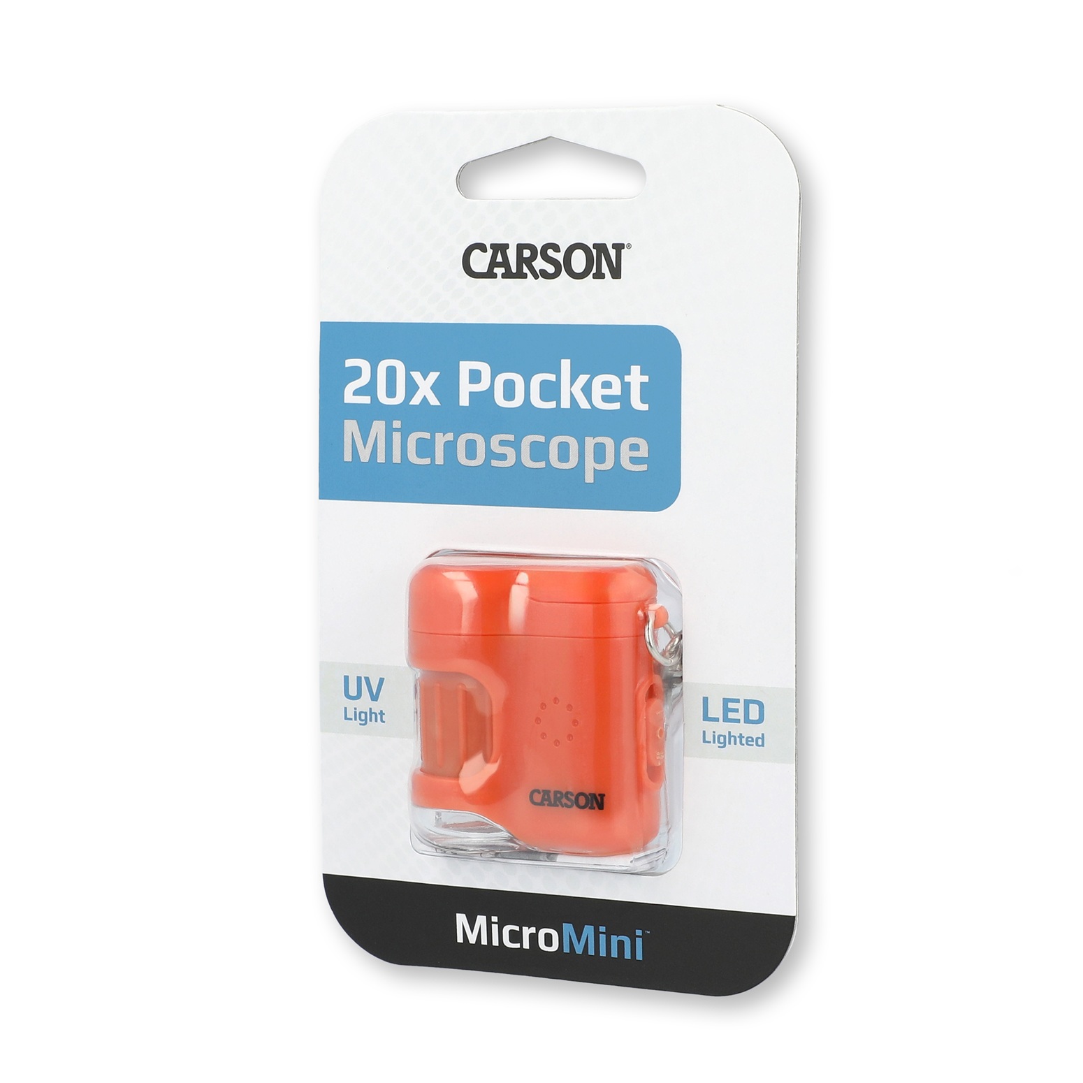 Carson MicroMini Taschen-Mikroskop orange