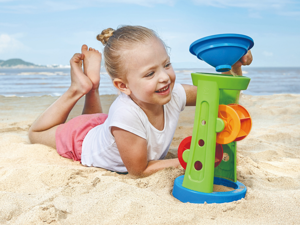 Hape Sandspielzeug Sand- & Wassermühle