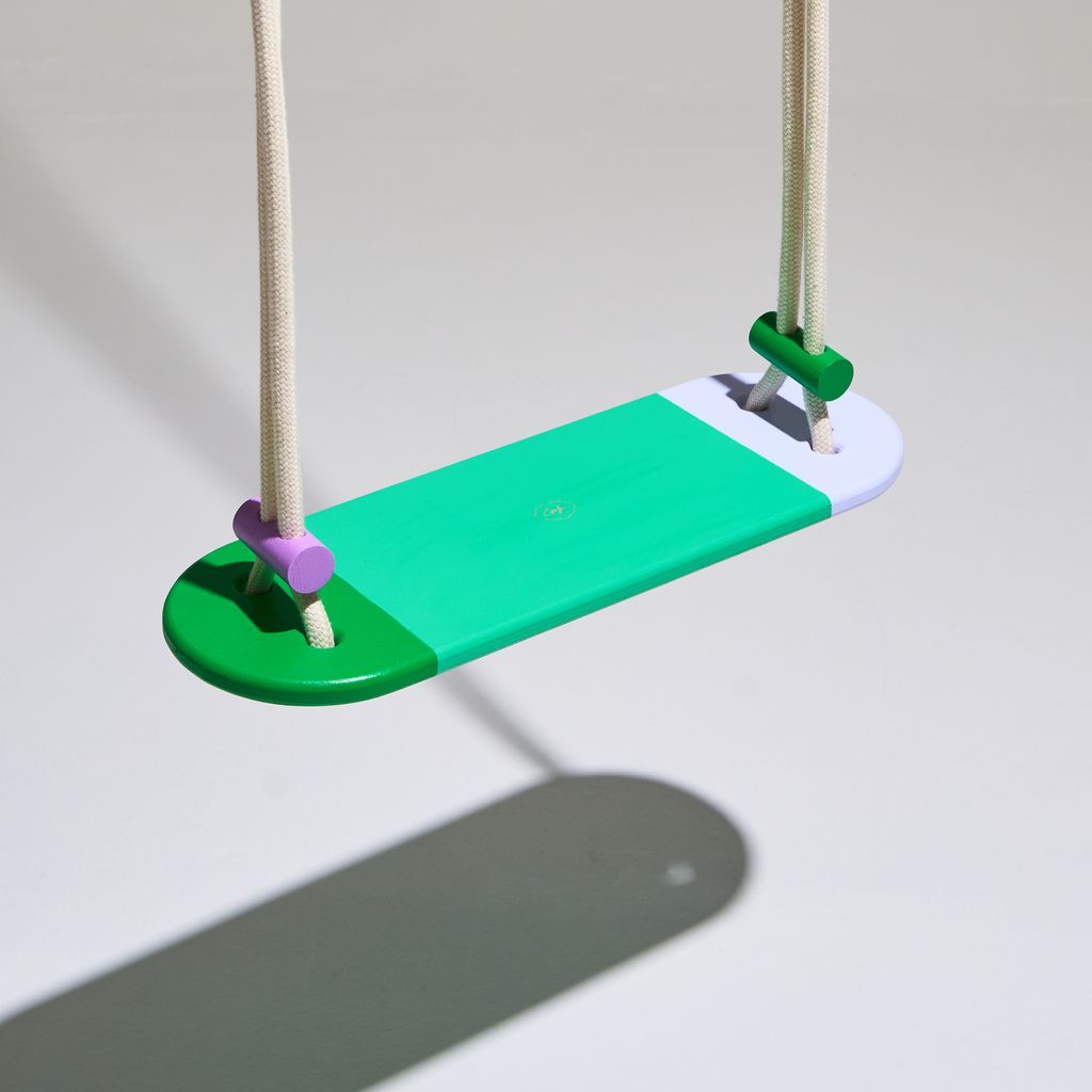 Eperfa Indoor Kinder-Schaukel grün