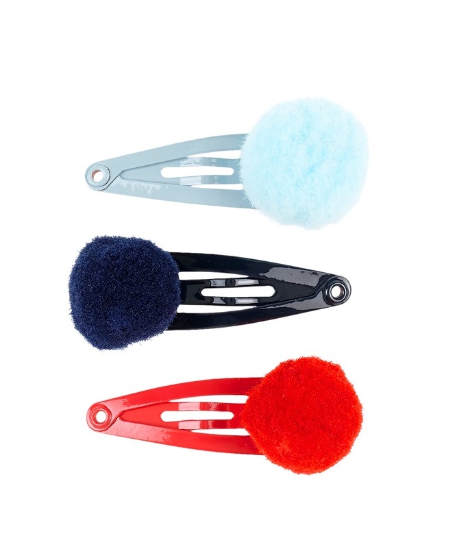 Souza for Kids Haarspangen Debora Pompon (3 Stck)