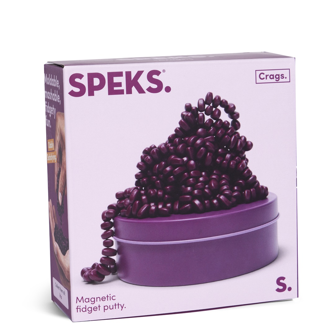 SPEKS Magnetsteinchen Crags  Iris  medium Magnet Fidgettoy ab 14 Jahren - wie Knete