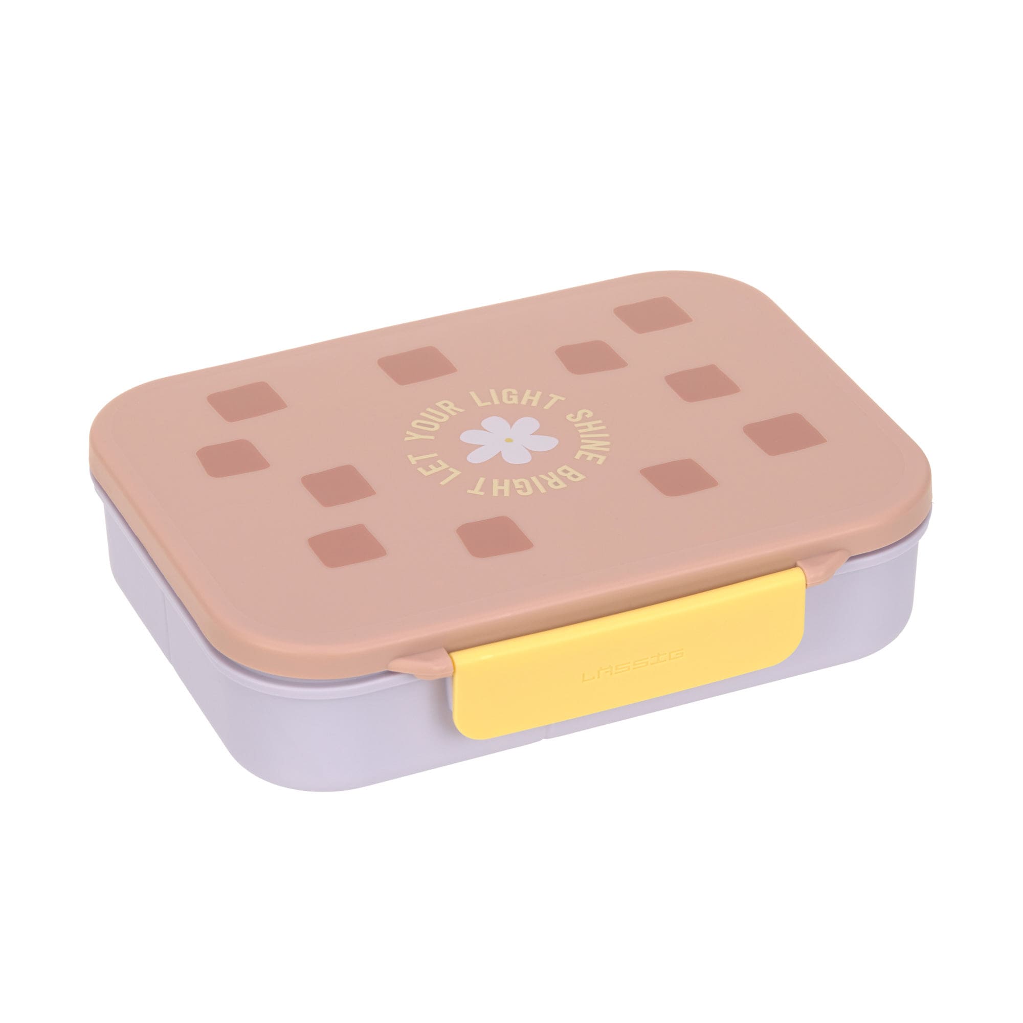 Lässig Brotdose Kinder Bento Lunchbox Pattern Party Rosa 