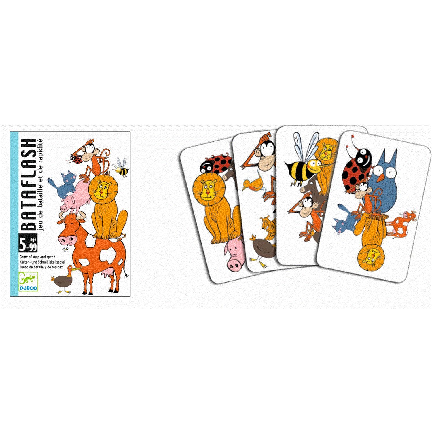 Djeco Kartenspiel Bataflash