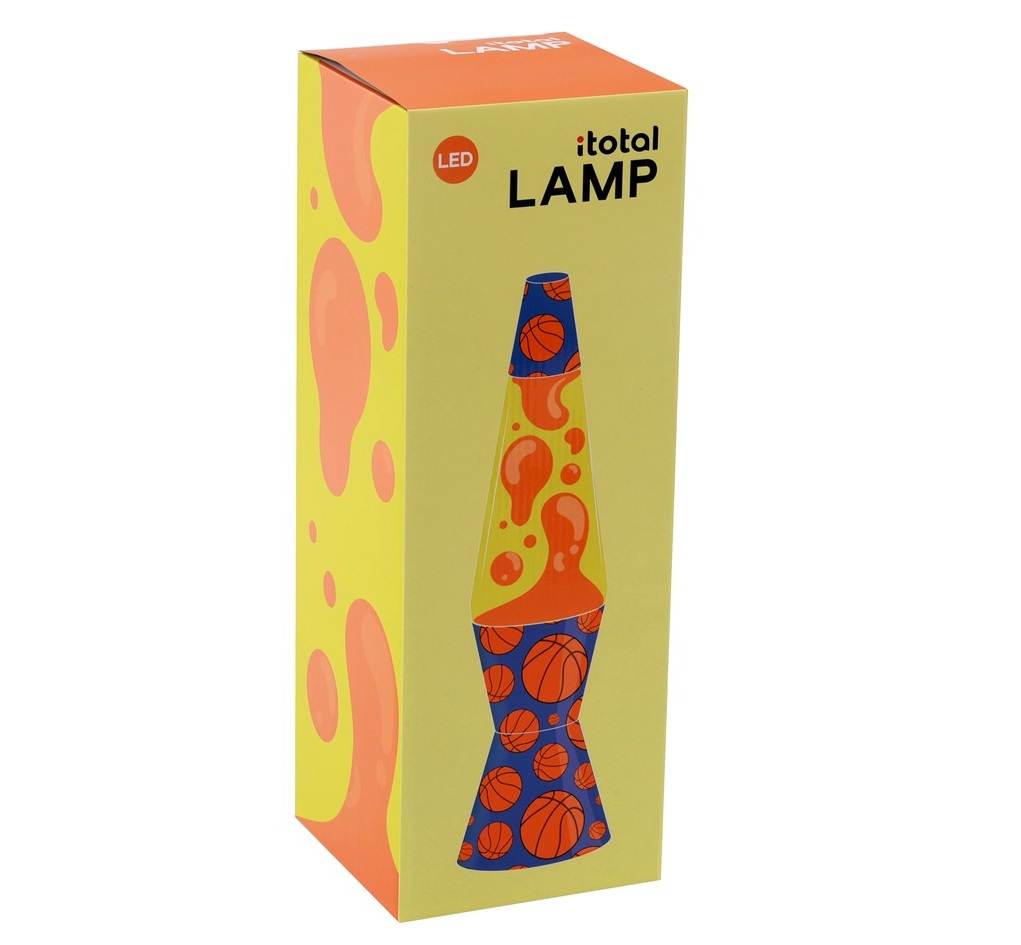 iTotal Spaceship LED Lavalampe BASKETBALL