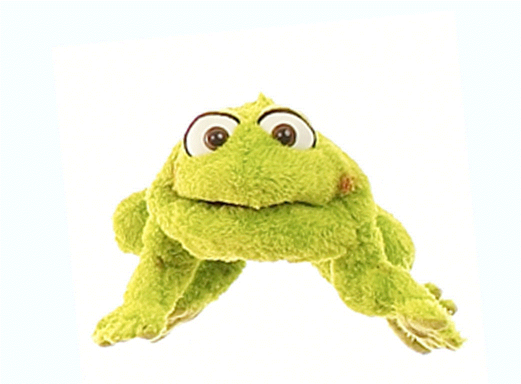 Living Puppets Handpuppe Rolf kleiner Frosch