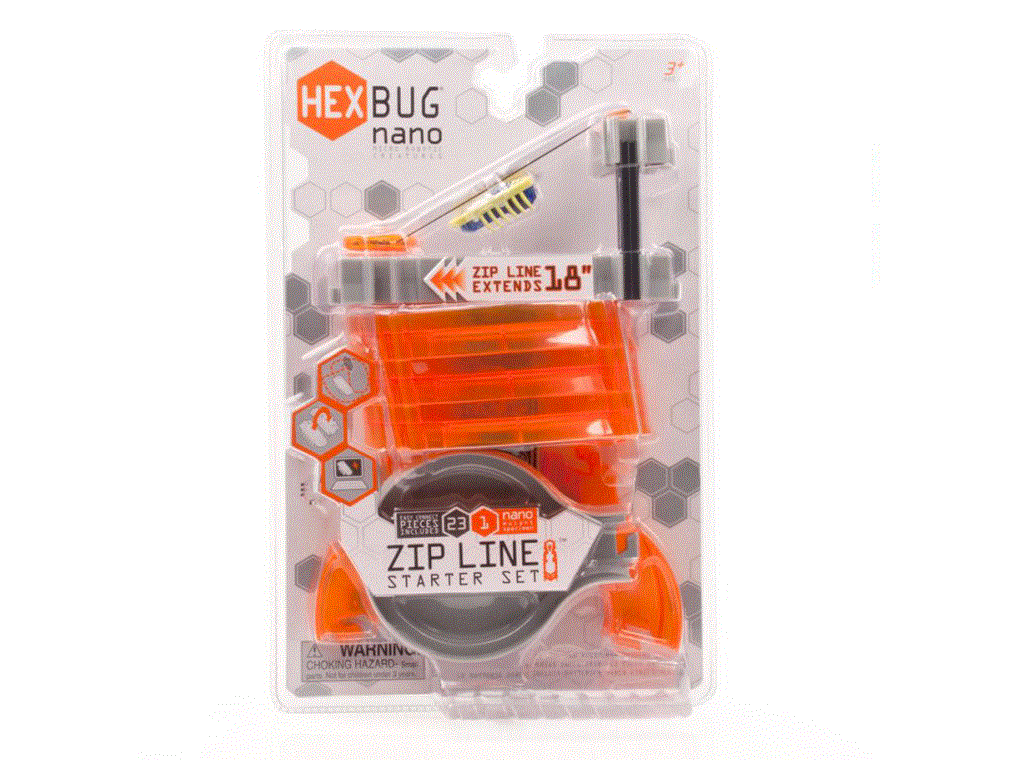 Elektronisches Spielzeug Nano Zip-Line Starter Set HEXBUG 501114