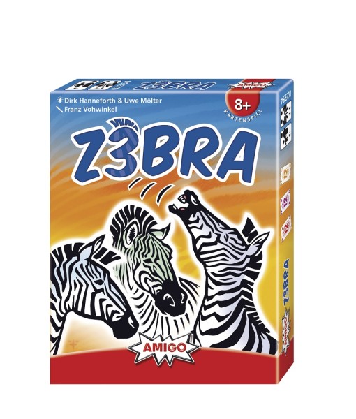 amigo kartenspiel zebra